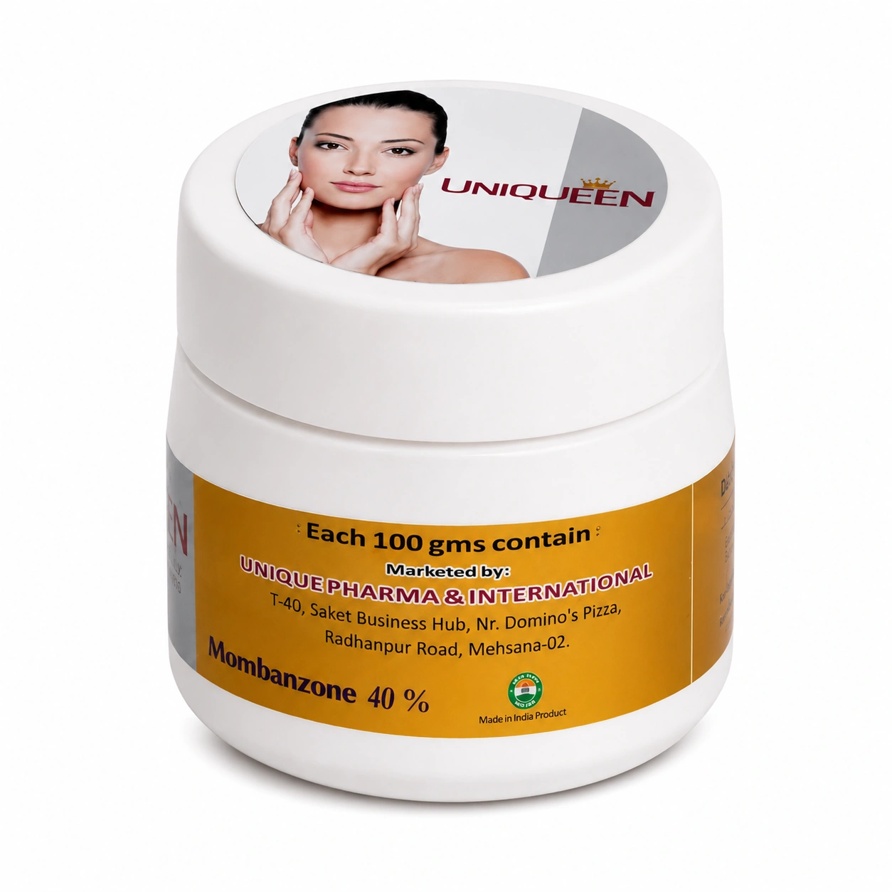 Uniqueen Monobenzone Cream 40% 100g Depigmentation Cream for Vitiligo Dubai UAE