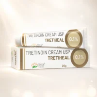 Tretiheal Tretinoin Cream USP 0.1% Retinoid Acne Cream Dubai UAE