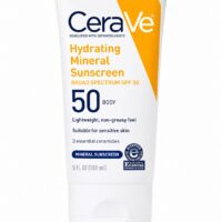 CeraVe Hydrating Mineral Sunscreen SPF 50 150ml Dubai UAE — broad spectrum UVA UVB protection