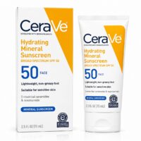 CeraVe Hydrating Mineral Body Sunscreen SPF 50 150ml Dubai UAE