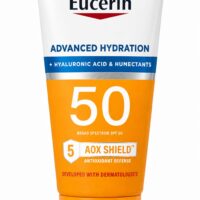 Eucerin Sun Advanced Hydration SPF 50 Sunscreen Lotion fragrance free Dubai UAE